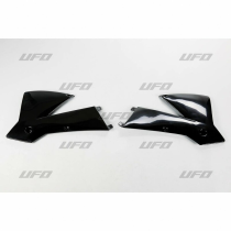 Ouies de radiateur - Noir - UFO KTM SX 2001-2004 EXC 2003-2004