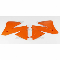 Ouies de radiateur - Orange - UFO KTM EXC 2001-2002