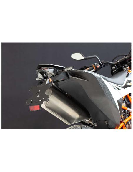 Support de plaque réglable EVOTECH - KTM 690 SMC R 2019-22