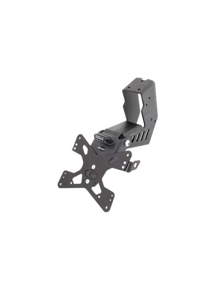 Support de plaque réglable EVOTECH - APRILIA 750 - 900 - 1200 DORSODURO 2013-17