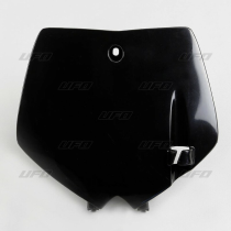 Plaque avant - Noir - UFO KTM 65 SX 2002-2008