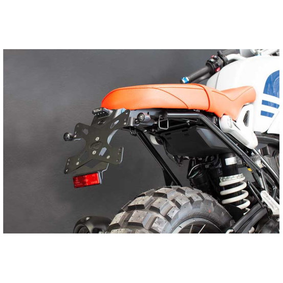 Support de plaque réglable EVOTECH - BMW R NINE T 2014-17 - R NINE T SCRAMBLER 2016-18