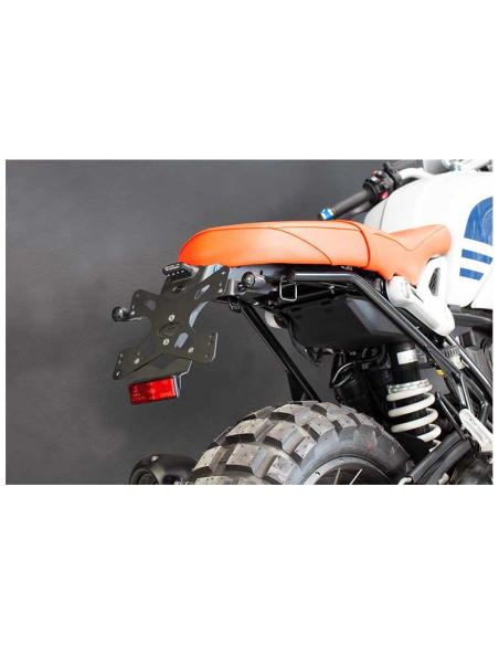 Support de plaque réglable EVOTECH - BMW R NINE T 2014-17 - R NINE T SCRAMBLER 2016-18