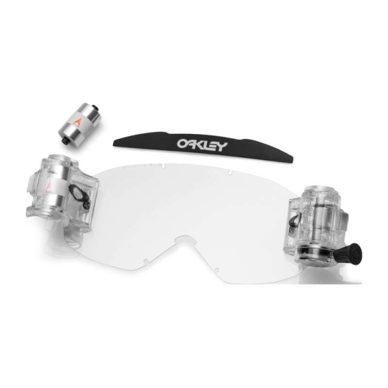 Kit accessoires roll-off OAKLEY O-Frame MX 2.0 Transparent