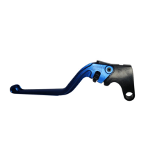 Levier d'embrayage fixe en aluminium usiné CNC anodisé bleu ACCOSSATO - YAMAHA