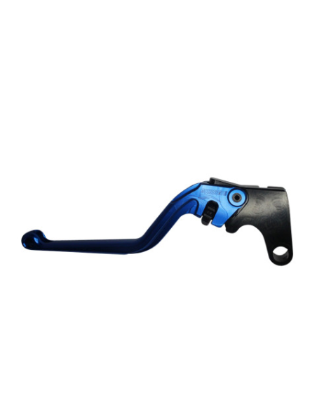 Levier d'embrayage fixe en aluminium usiné CNC anodisé bleu ACCOSSATO - YAMAHA