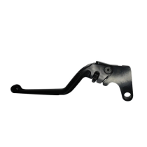 Levier d'embrayage fixe en aluminium usiné CNC anodisé noir ACCOSSATO - YAMAHA