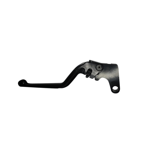Levier d'embrayage fixe en aluminium usiné CNC anodisé noir ACCOSSATO - YAMAHA
