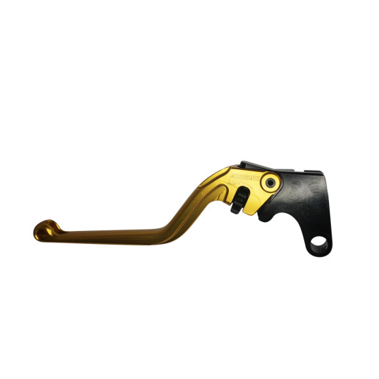 Levier d'embrayage fixe en aluminium usiné CNC anodisé or ACCOSSATO - YAMAHA