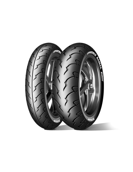Pneu Arrière Sport Touring DUNLOP D207 180/55ZR18 74W TL