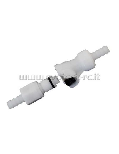 Raccord connecteur rapide durite essence 8mm EVOTECH