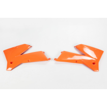 Ouies de radiateur - Orange - UFO KTM SX SX-F 2005-2006 EXC EXCF 2005-2007
