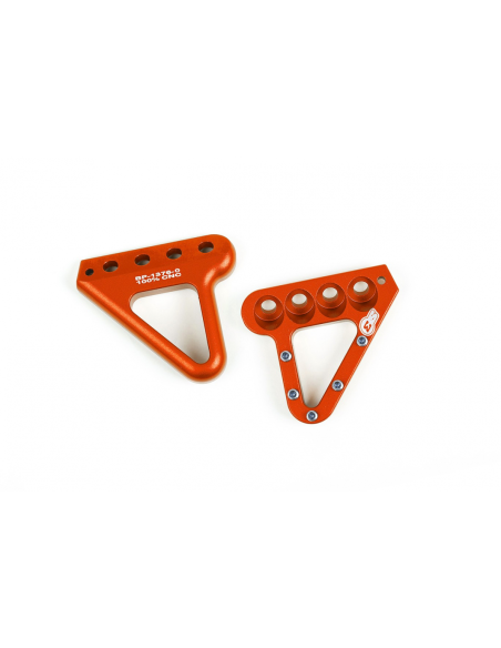 Embout de pédale de frein arrière S3 PARTS Exaggerate Orange KTM HUSQVARNA GAS GAS 2017-2026
