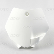 Plaque avant - Blanc - UFO KTM 65 SX 2009-2015