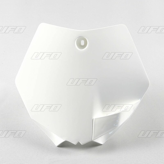 Plaque avant - Blanc - UFO KTM 65 SX 2009-2015