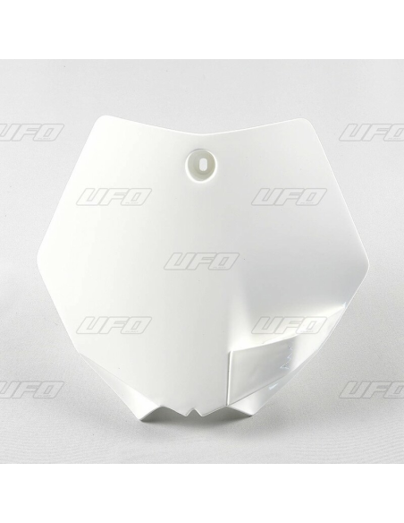 Plaque avant - Blanc - UFO KTM 65 SX 2009-2015