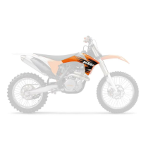 Ouies de radiateur - Orange - UFO KTM SX SX-F 2011-2012 EXC EXCF 2012-2013