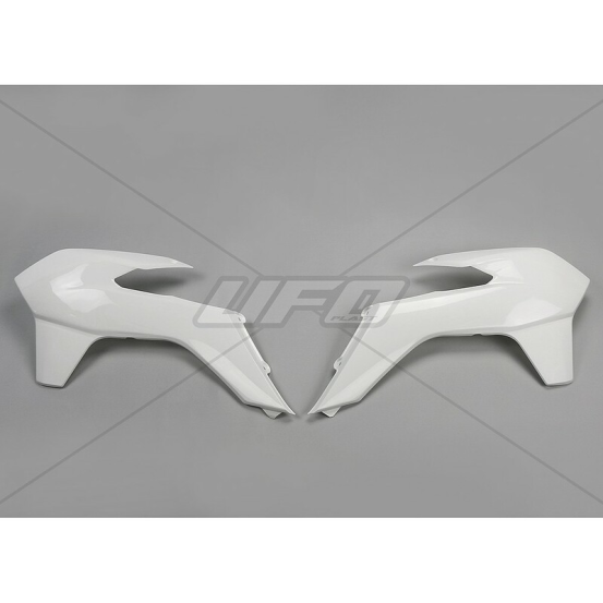 Ouies de radiateur - Blanc - UFO KTM SX SX-F 2013-2015 EXC EXCF 2014-2016