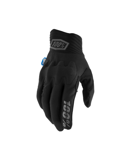 Gants cross 100% Cognito Smart Shock - Noir