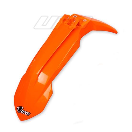 Garde Boue Avant - Orange Fluo - UFO KTM SX SX-F 2016-2017 EXC EXCF 2017