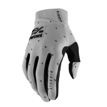 Gants cross 100% Ridefit Slasher Silver - Gris