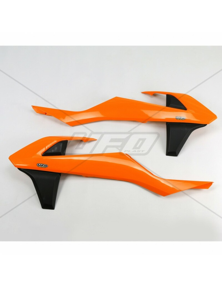 Ouies de radiateur - Noir Orange - UFO KTM 125/150 SX SX-F 2016
