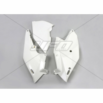 Plaques latérales + caches boite à air - Blanc - UFO KTM 125/150 SX 2016 SX-F 2016