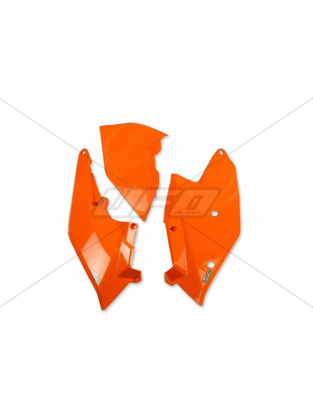 Plaques latérales + caches boite à air - Orange - UFO KTM 125/150 SX 2016 SX-F 2016