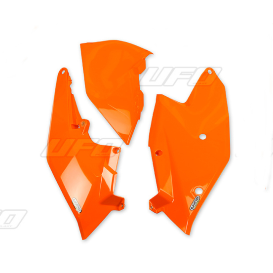 Plaques Latérales - Orange Fluo - UFO KTM SX SX-F 2016-2017 EXC EXCF 2017