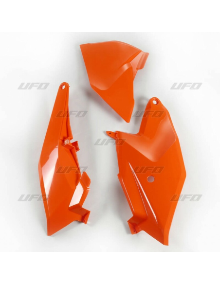 Plaques latérales + caches boîte à air - Orange - UFO KTM 85 SX 2018