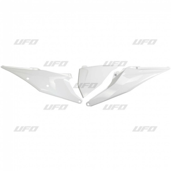 Plaques latérales - Blanc - UFO KTM SX SX-F 2019-2022