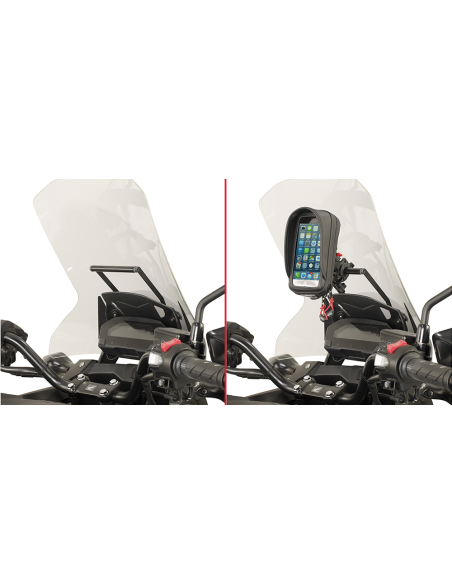 Barre Support GPS-Smartphone Givi FB1146 Honda NC750X 2016-2020