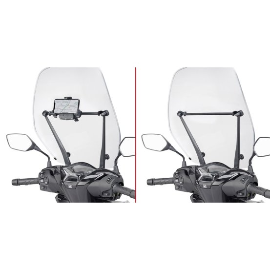 Support smartphone Givi FB1181 Honda SH 125 - 150 350 2020-2026