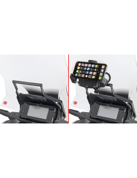 Support smartphone/GPS Givi FB1192 Honda NC750X 2021-2022