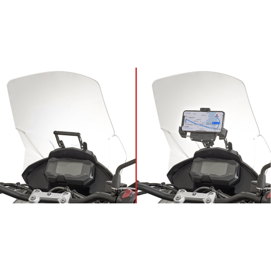 Barre Support GPS-Smartphone Givi FB5126 BMW G 310 GS 2017-2026