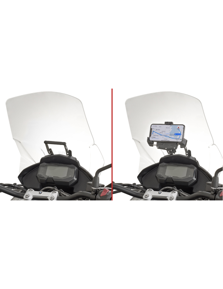 Barre Support GPS-Smartphone Givi FB5126 BMW G 310 GS 2017-2026