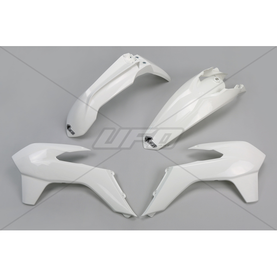KIT PLASTIQUES - Blanc - UFO KTM EXC EXCF 2014-2015