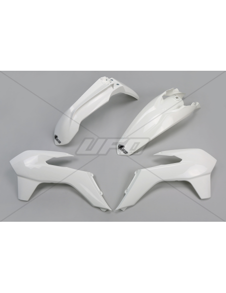 KIT PLASTIQUES - Blanc - UFO KTM EXC EXCF 2014-2015