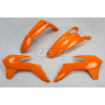 KIT PLASTIQUES - Orange - UFO KTM EXC EXCF 2014-2015