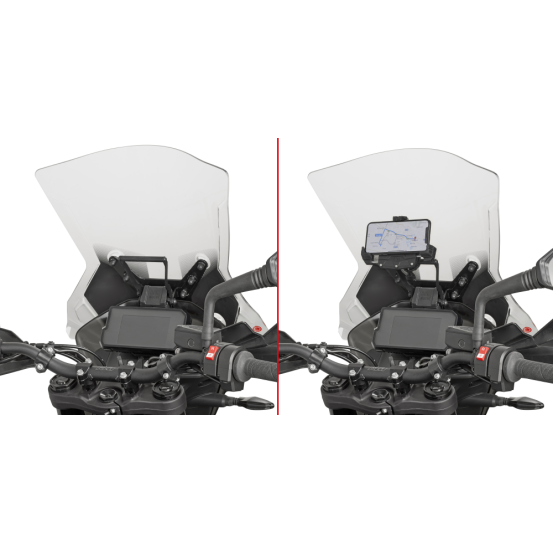 Support smartphone Givi FB7710 KTM 790 Adventure-R 890 Adventure 2019-2020