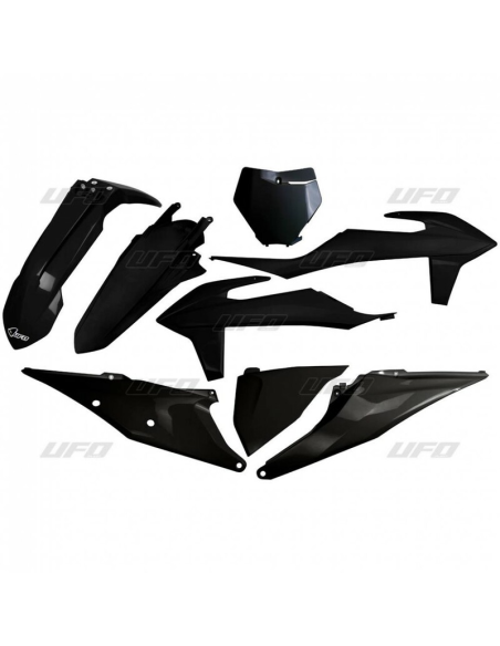 Kit plastiques - Noir - UFO KTM SX SX-F 2019-2022