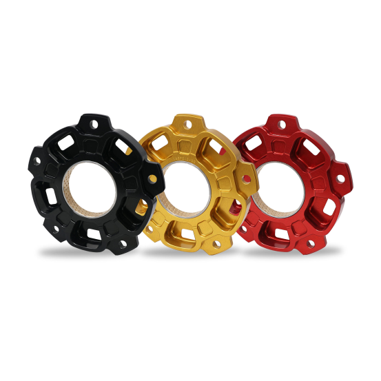 Porte couronne couleur noir 5 trous CNC RACING - MV AGUSTA