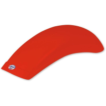 Garde boue arrière - Rouge - UFO Universel Cross 80/125/250 1975-1983 moyen modèle Largeur 160 mm