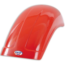Garde boue arrière - Rouge - UFO Universel Cross 250/500 1975-1983 grand modèle Largeur 195 mm