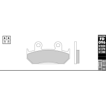 Plaquettes de frein GALFER - G1370 SINTER ROUTE FD096