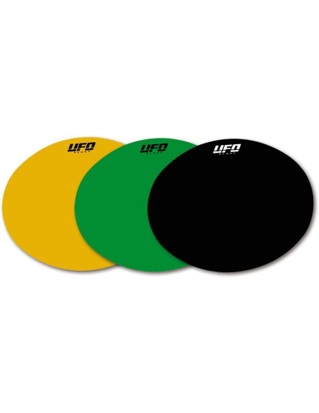 Stickers pour plaque avant UFO8046 ou UFO8047 Jaune