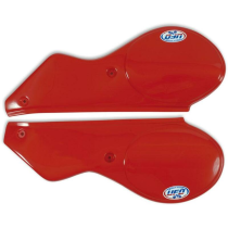 Plaques latérales - Rouge - UFO Maico 250/490 cc 1981-1983