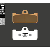 Plaquettes de frein GALFER - G1375R SINTER RACING pour XA3B8**