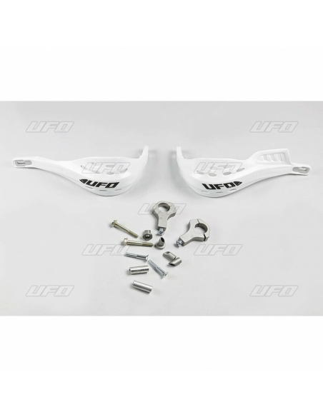 Proteges mains - Blanc - UFO Jumpy Ø 22.2 mm