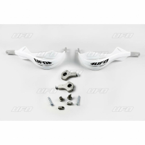 Proteges mains - Blanc - UFO Alu Ø 22 mm